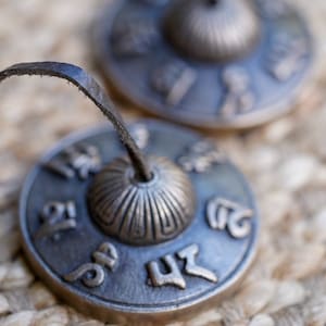 Tingsha Bell for Purification and Negative energy clearing - Hand Made Tibetan Bells from Nepal | Cymbals