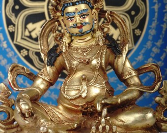 Sale -zambala or Jhambala Statue From Nepal - Wealth God Kubera
