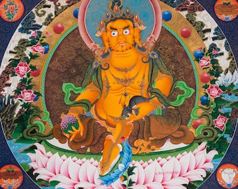 シンハ・ザンバラ・マスタータンカ絵画 | 手描きのチベット仏教美術