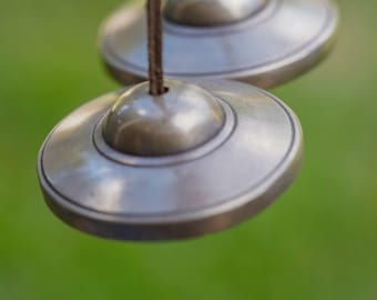 Tibetan Tingsha Bells | Handmade Meditation Cymbals for Sound Healing, Yoga, Prayer, Mindfulness & Spiritual Practice