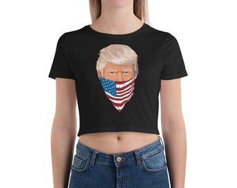 Donald Trump-bandana Women’s Crop Tee