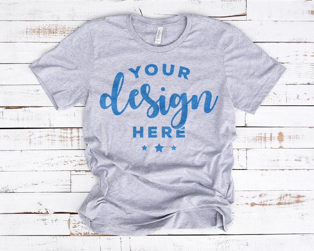 Download Athletic Heather Mockup Photo Bella Canvas 3001 Tshirt Mockup Bella Canvas Athletic Heather Mock Up Light Heather Gray T Shirt Flatlay Color Art Collectibles Delage Com Br