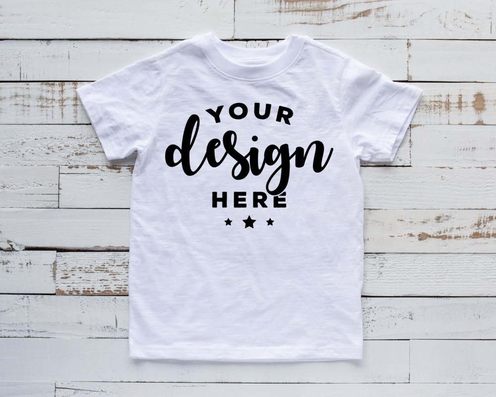 Download Kids Shirt Mockup White Kids T-shirt Mock White Shirt Template | Etsy