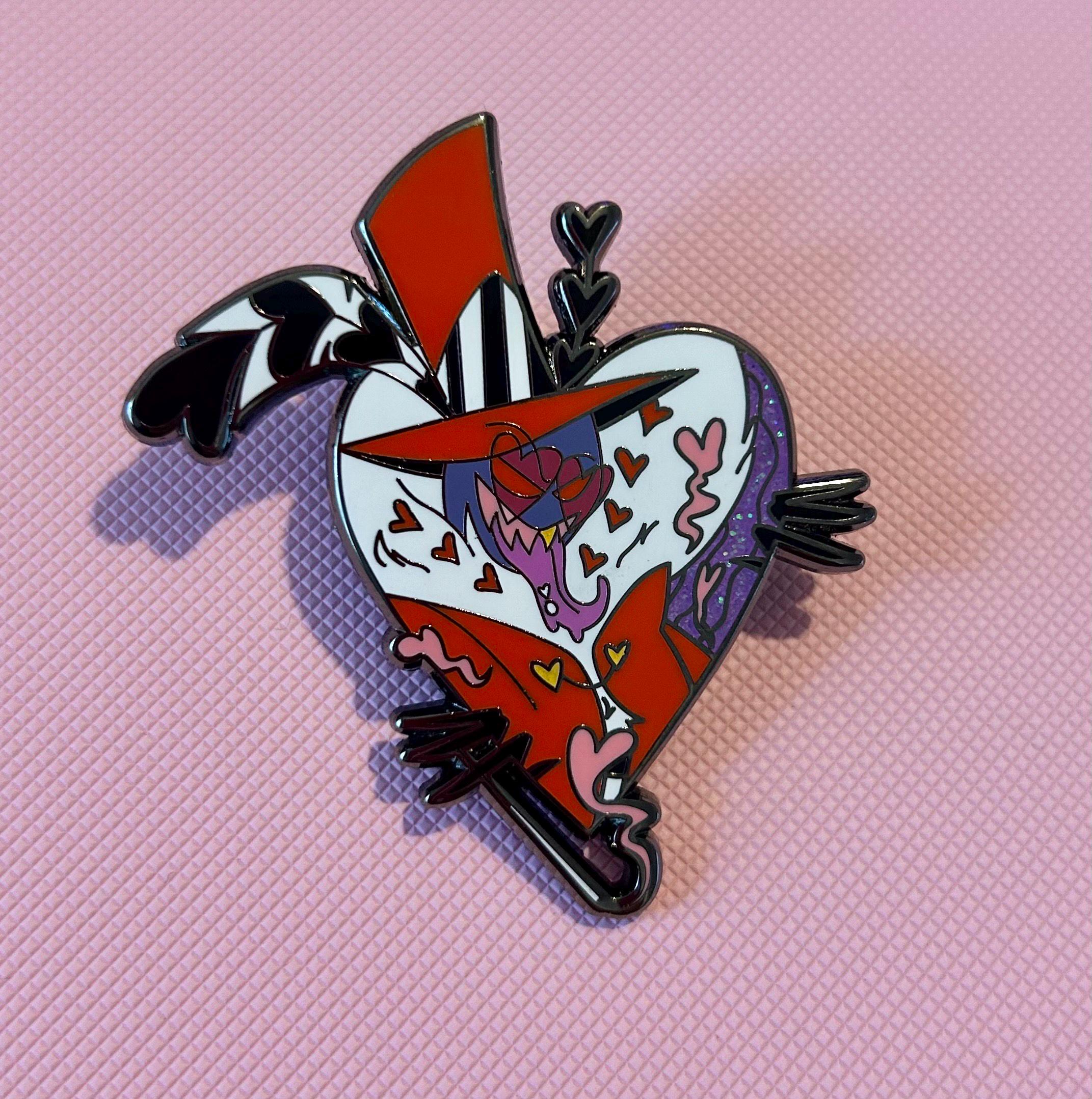 ヴォックス ヴァレンティノ プレイマットPin-Up Vox Valentino RESTOCK IN-HAND Hazbin Hotel Vox Valentino Velvette Angel