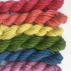 Make a Rainbow Natural Dye Kit Bundle One Indigo Kit, One Natural Dye Kit, all six colours of the rainbow. Learn how to use natural dyes image 6