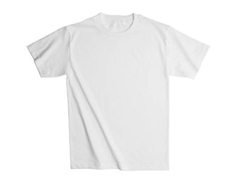 Organic Cotton T-shirt for Tie-Dyeing, Certified Fair Trade - Unisex Adults