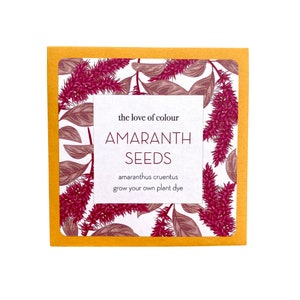Semillas de amaranto rojo Hopi: tinte natural, hojas y granos comestibles