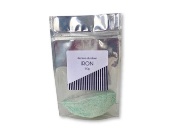 Iron - mordant for natural dyeing