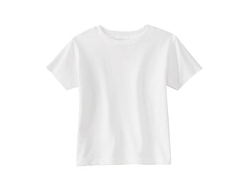 Organic Cotton T-shirt for Tie-Dyeing, Certified Fair Trade - Toddler