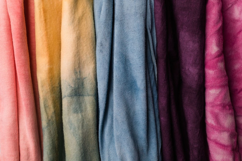 Make a Rainbow Natural Dye Kit Bundle One Indigo Kit, One Natural Dye Kit, all six colours of the rainbow. Learn how to use natural dyes image 8