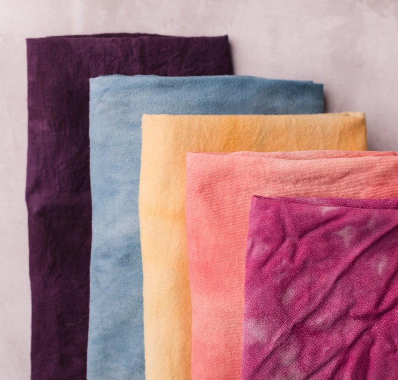 Make a Rainbow Natural Dye Kit Bundle One Indigo Kit, One Natural Dye Kit, all six colours of the rainbow. Learn how to use natural dyes image 7