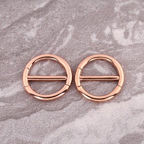 Beautiful Gold Nipple Clicker Ring..gold PVD Over 316L Etsy