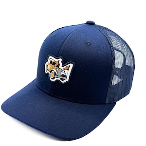 Navy Ramblin' Wreck Trucker Hat | Georgia Tech Football Whiskey Pines Co.