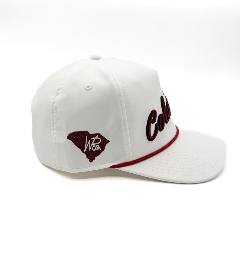 Columbia SC Rope Hat: 3D Embroidery, College Football Gameday Whiskey ...