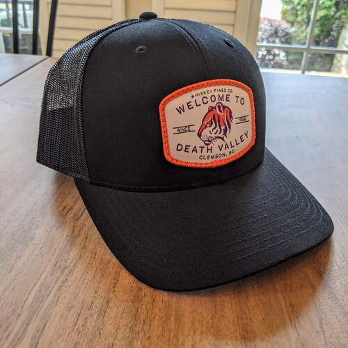 Black Clemson Death Valley Hat Trucker 