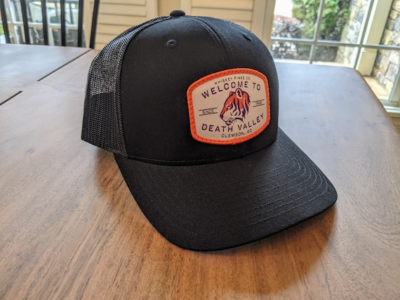 Black Clemson Death Valley Hat Trucker 