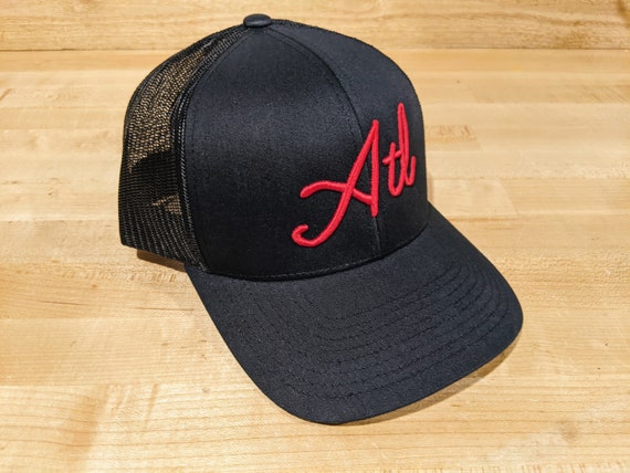 Dark Navy ATL Trucker Hat Baseball 