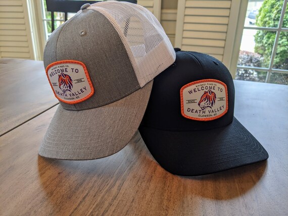 Black Clemson Death Valley Hat Trucker 