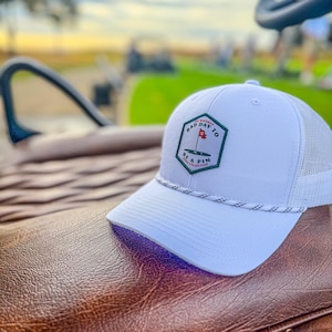 Bad Day to Be A Pin Rope Trucker Hat | Golf Course Patch Whiskey Pines Co.
