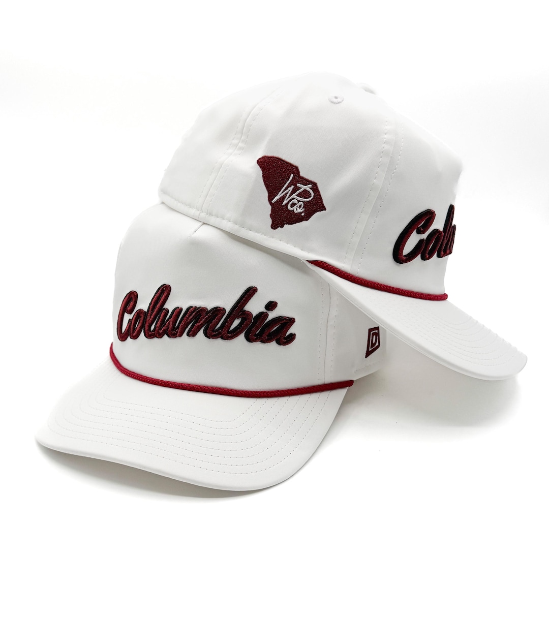 Columbia SC Rope Hat: 3D Embroidery, College Football Gameday Whiskey ...