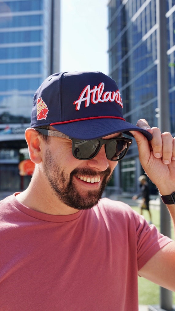 Navy atlanta Rope Hat Baseball Trucker Hat -  Finland