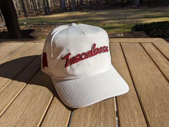 White tuscaloosa Al Rope Hat 3D 