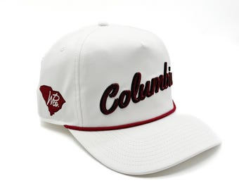 Columbia SC Rope Hat: 3D Embroidery, College Football Gameday