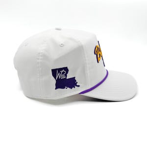 Baton Rouge LA Rope Hat: 3D Embroidery, College Football Gameday ...