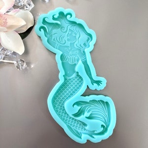 Mermaid Silicone Mold / Resin Mold / Concrete Mold