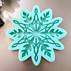 Snowflake Mold / Resin Mold / Coaster Mold / Concrete Mold