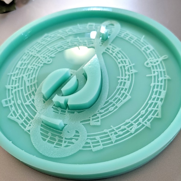 Musical Notes Mold - Etsy