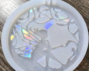 2-Tier Holo Fairy Suncatcher Mold / Resin Mold / Ornament Mold