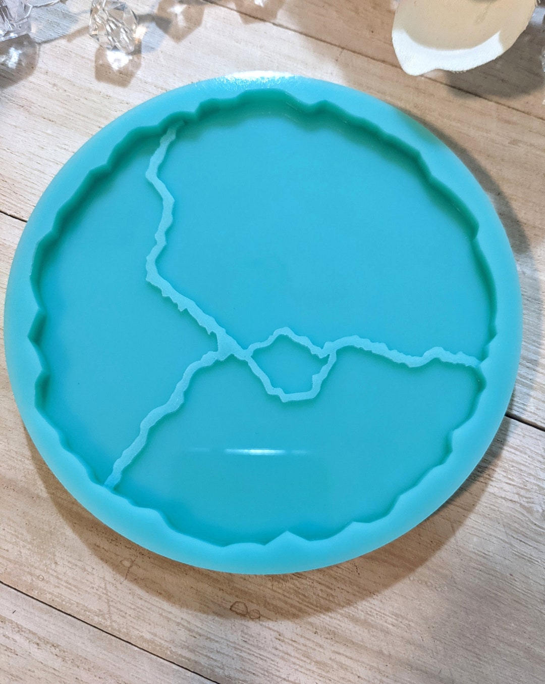 Kintsugi Coaster Silicone Mold, Resin/concrete Art - Etsy
