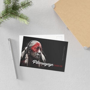Dank u "Pilamayaye" briefkaart