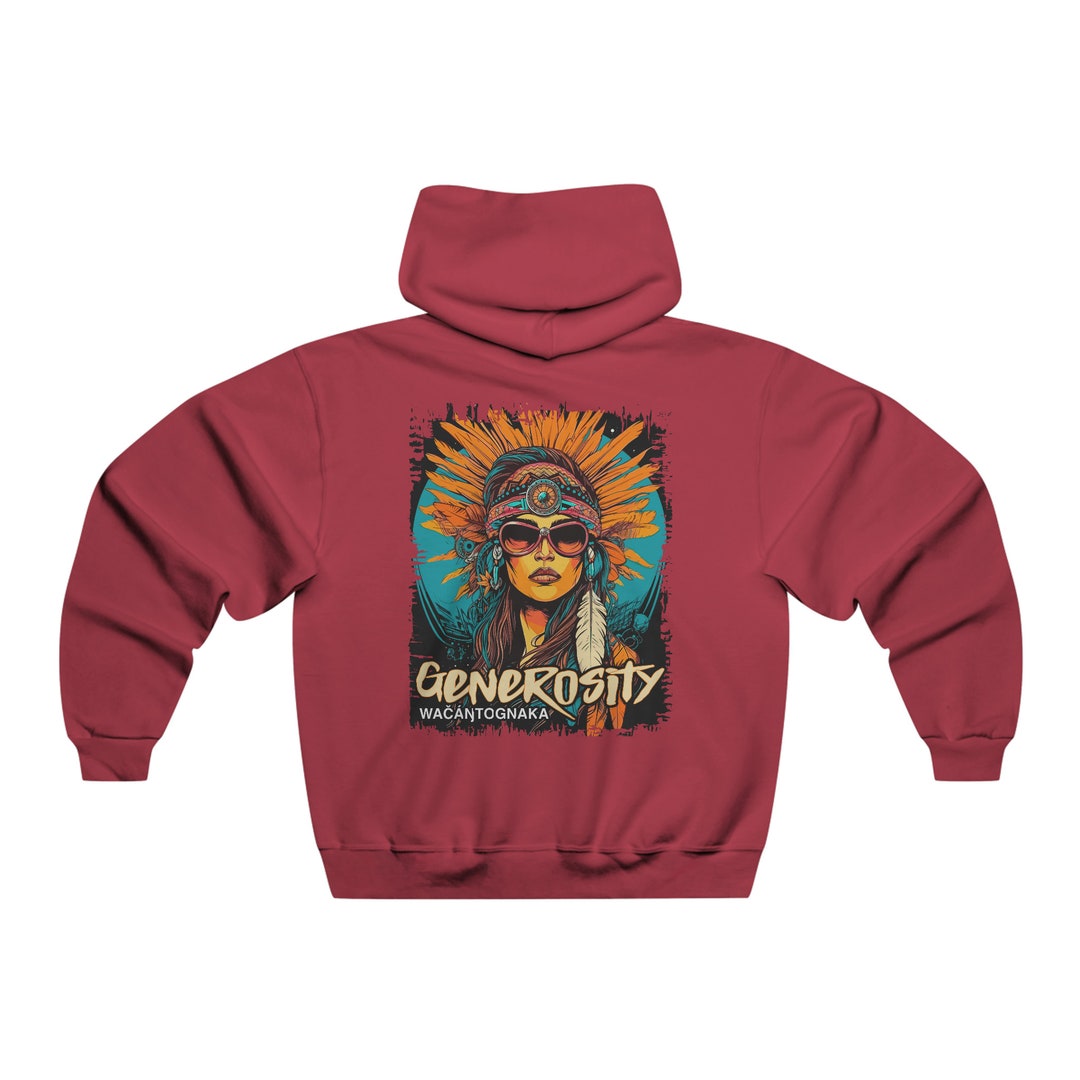 Generosity 7 Lakota Values Men's NUBLEND® Hooded Etsy