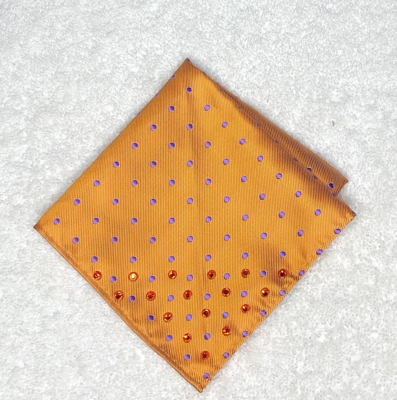 Rhinestoned Pocket Squares