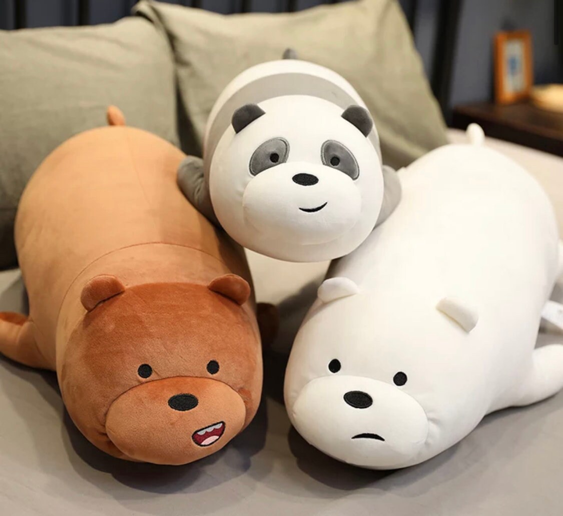 We Bare Bearsplushe bear toys children stuff animals soft Etsy