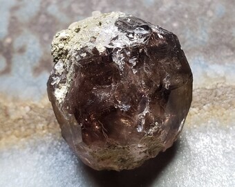 Dark Smoky Amethyst Crystal - Brandberg Mountains