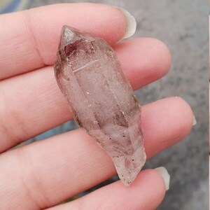 Smoky Amethyst Scepter Crystal Point from Chiredzi Zimbabwe