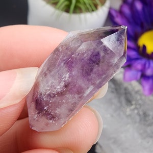 Double Terminated Brandberg Amethyst Crystal