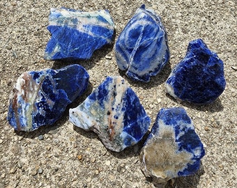 You Choose: (One) Rough/ Polished Sodalite Specimen from Namibia