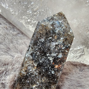 Polished Green Mica Tower