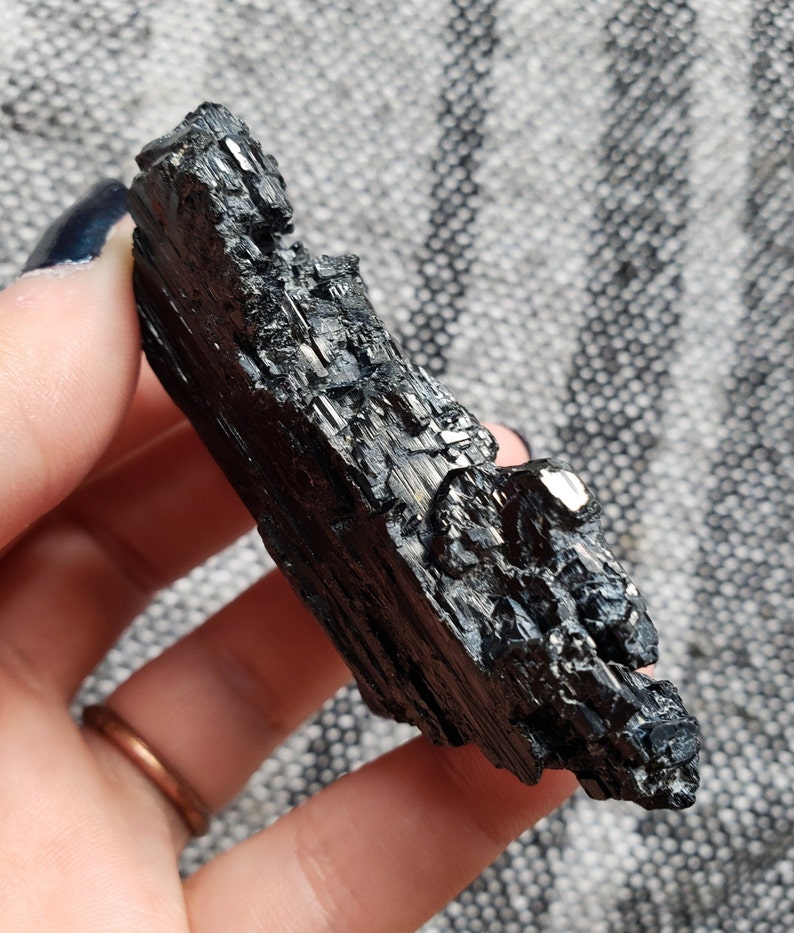 Black Tourmaline Schorl Cluster from Erongo