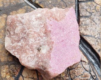 Rough Pink Cobaltoan Calcite from Congo