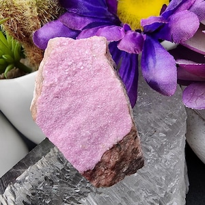 Light Pink Cobaltoan Calcite Crystal Mineral Specimen from DR Congo