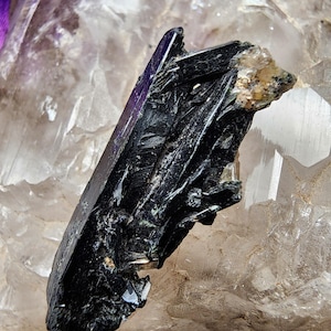 Aegirine Crystal Specimen: Zomba, Malawi