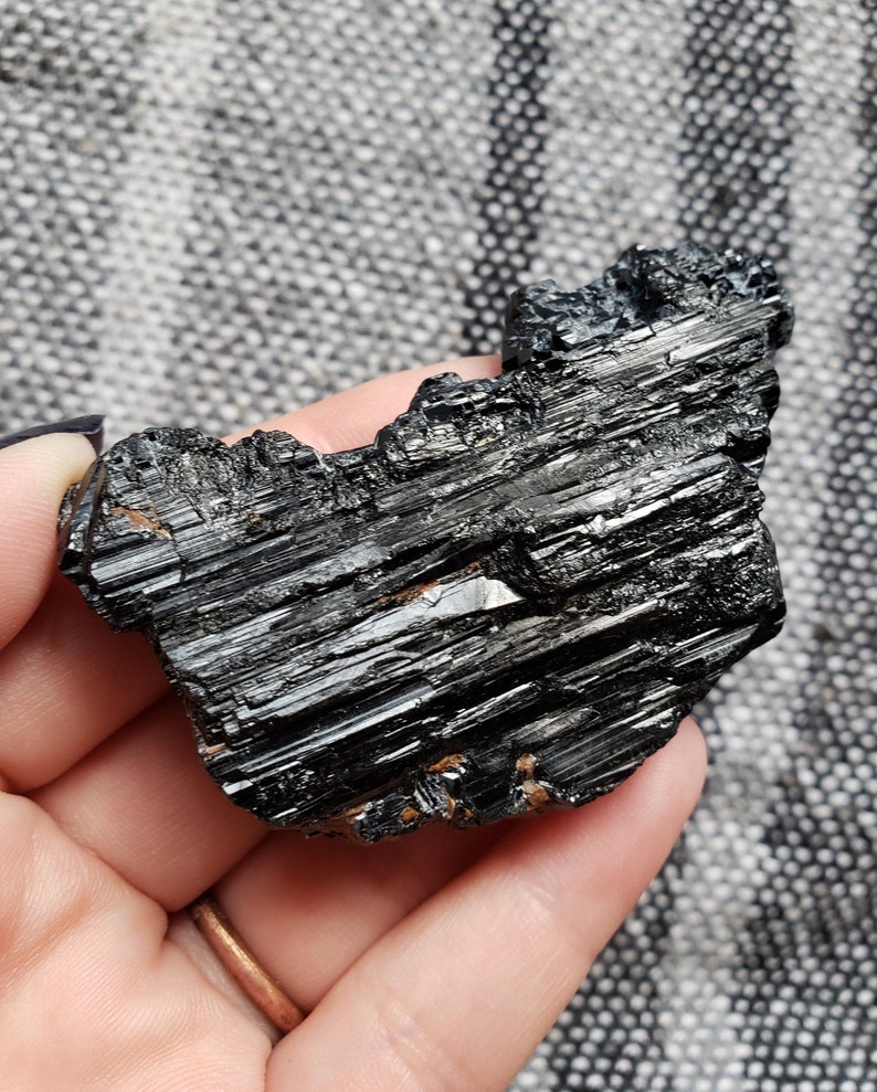 Black Tourmaline Schorl Cluster from Erongo