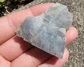 Light Blue Barite Crystal Specimen from Murcia