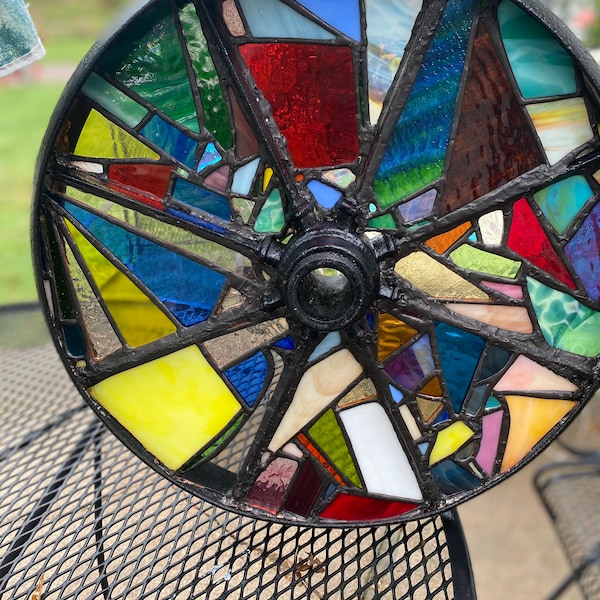 Stained Glass Bike Etsy