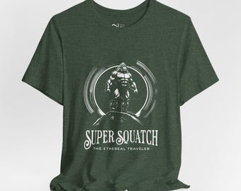 Super Squatch - The Ethereal Traveler - Unisex Jersey Tee